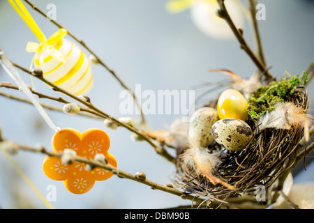 Panier de Pâques, Osijek, Croatie, Europe Banque D'Images