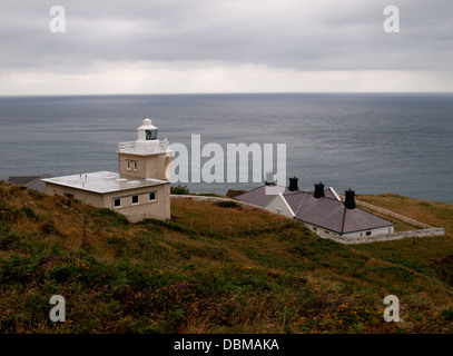 Bull point lighthouse, près de Mortehoe, Devon, UK 2013 Banque D'Images