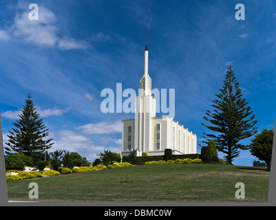 Dh Mormon Temple HAMILTON NOUVELLE ZÉLANDE Église de Jésus-Christ des Saints des Derniers Jours Banque D'Images