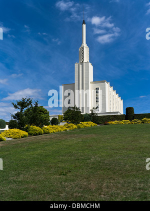 Dh Mormon Temple HAMILTON NOUVELLE ZÉLANDE Église de Jésus-Christ des Saints des Derniers Jours Banque D'Images