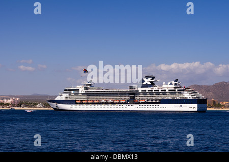 Cabo San Lucas Mexique Celebrity Infinity fait un appel de port Banque D'Images
