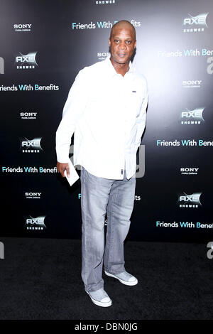 Darryl Strawberry New York première de "amis avec des avantages", tenu à la Ziegfeld Theatre - Arrivées New York City, USA - 18.07.11 Banque D'Images