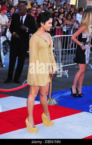 Vanessa Hudgens Los Angeles Premiere de 'Captain America : le premier vengeur" au El Capitan Theatre - Arrivées Hollywood, Californie - 19.07.11 Banque D'Images