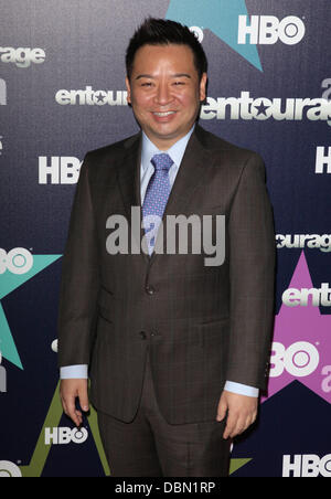 Rex Lee HBO saison finale première de HBO's 'Entourage' tenue au Beacon Theatre - Arrivées New York City, USA - 19.07.11 Banque D'Images