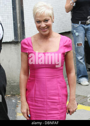 Denise Welch à l'ITV studios London, England - 27.07.11 Banque D'Images