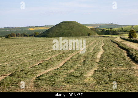Silbury Hill Banque D'Images