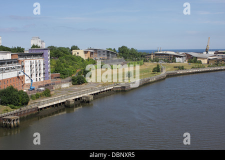 Vue de Saint Peters, au bord de la River l'usure. Banque D'Images