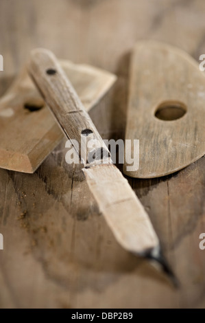 Outils de poterie, Bavaria, Germany, Europe Banque D'Images