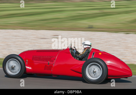 1938 Alfa Romeo 308C à la Goodwood Revival 2012 Banque D'Images