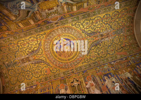 Mosaïque, Église du Souvenir de Berlin, Berlin, Germany, Europe Banque D'Images