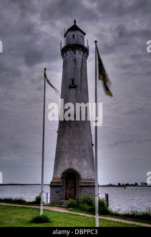 Leuchtturm à Karlskrona, Suède Banque D'Images