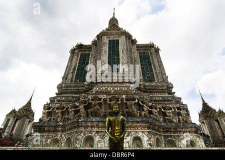 Le temple de Wat Arun à Bangkok en Thaïlande Banque D'Images
