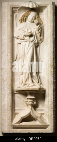 Angel dans une niche, fragment de la tombe de Don Garcia Osorio, de l'église de San Pedro, Ocana 49.23.17 Banque D'Images