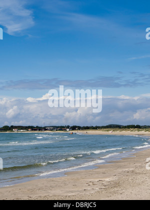 En dehors de la plage de Sola Stavanger, l'un des nombreux passages sablonneux sur la côte sud-ouest de la Norvège un endroit pour l'activité et de loisirs Banque D'Images