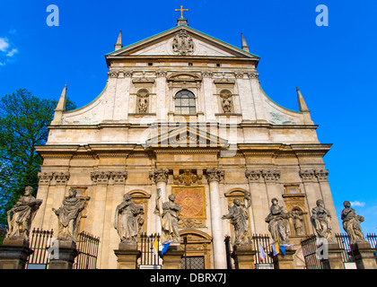 Église de SS Pierre et Paul, Cracovie, Pologne Banque D'Images