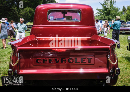 1950 Chevrolet Pickup, Antique car show, Sully Historic Site, Chantilly, Virginia Banque D'Images