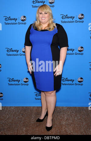 Los Angeles, Californie, USA. 4e août 2013. Rebel Wilson arrive pour l'ABC All Star de l'été 2013 TCA Party à l'hôtel Hilton. Credit : Lisa O'Connor/ZUMAPRESS.com/Alamy Live News Banque D'Images