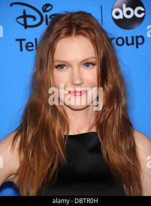 Los Angeles, Californie, USA. 4e août 2013. Darby Stanchfield arrive pour l'ABC All Star de l'été 2013 TCA Party à l'hôtel Hilton. Credit : Lisa O'Connor/ZUMAPRESS.com/Alamy Live News Banque D'Images