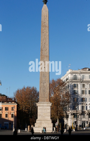 Plus grand obélisque dans Rome, Piazza di San Giovanni in Laterano, Rome, Latium, Italie Banque D'Images