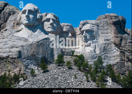 Le Mont Rushmore, dans le Dakota du Sud, États-Unis d'Amérique, Amérique du Nord Banque D'Images