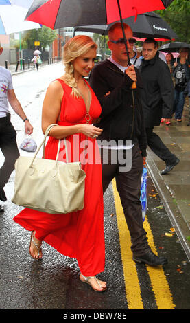 Catherine Tyldesley Manchester Gay Pride 2011 Manchester, Angleterre - 27.08.11 Banque D'Images