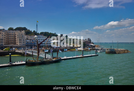 West Cowes (île de Wight, Hampshire, Angleterre Banque D'Images