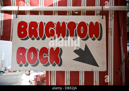 Boutique de Brighton Rock sur le front de mer de Brighton East Sussex England UK Banque D'Images