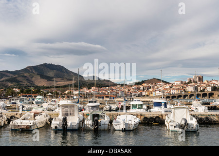 Banyuls sur Mer, Pyrénées-Orientales, Languedoc-Roussillon, France Banque D'Images