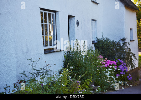 Un chalet dans la région de Woodbury, nr Exeter, Devon, Grande Bretagne. Banque D'Images