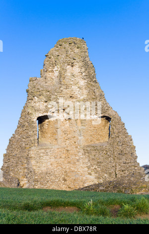 Ruines du château vieux hadleigh essex uk Banque D'Images