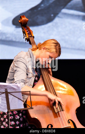 Groupe de jazz finlandais tout sur ève à la Kiel Week 2013, éditorial, le modèle ne libération Banque D'Images