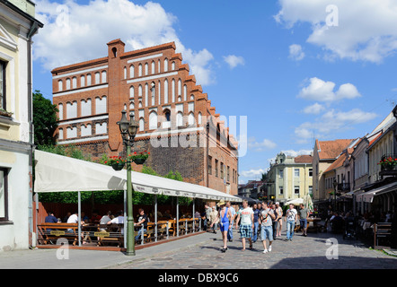 Vilniaus Gatve à Kaunas, Lituanie, Europe Banque D'Images