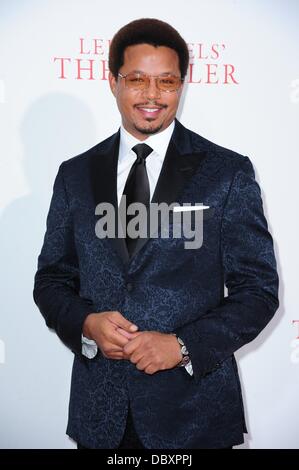 New York, NY, USA. 5 Août, 2013. New York, NY, 5 août 2013. Arrivées à Terrence Howard pour LEE DANIELS' LA PREMIERE BUTLER, le Ziegfeld Theatre, New York, NY 5 août 2013. © Gregorio T./Binuya Everett Collection/Alamy Live News/Alamy Live News Banque D'Images