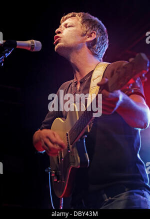 Lee Mavers The La's effectuer le dernier de leurs concerts dépouillée à guichet fermé O2 Academy Liverpool Liverpool, Angleterre - 09.09.11 Banque D'Images