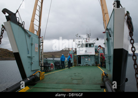 Ferry de seminaire interreg juin 2010 Agence de Tobermory, en Écosse, au Royaume-Uni. Banque D'Images