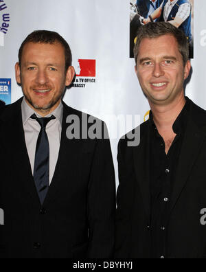 Dany Boon, consul français David Martinon Une soirée avec Dany Boon tenue à l'accueil du Consulat général de Los Angeles, Californie - 14.09.11 Banque D'Images