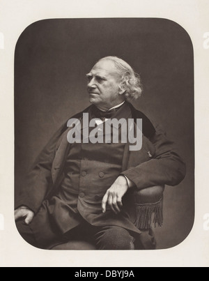 Louis Désiré Blanquart-Evrard (1802-1872), chimiste français, de l'imprimante et photographe, inventeur de l'albumine dans le processus p Banque D'Images