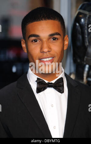 Lucien Laviscount Real Steel - UK film premiere tenue à l'Empire Leicester Square - Arrivées. Londres, Angleterre - 14.09.11 Banque D'Images