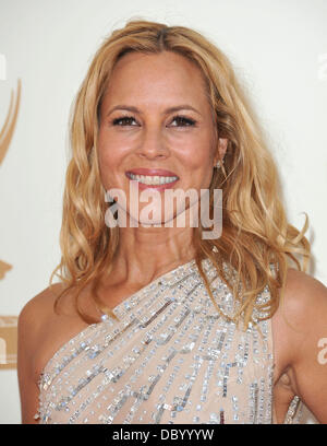 Maria Bello La 63e Primetime Emmy Awards, qui a eu lieu à Nokia Theatre L.A. Vivre - Arrivées. Los Angeles, Californie - 18.09.11 Banque D'Images