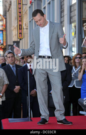 Jon Cryer est honoré avec une star hollywoodienne de Los Angeles, Californie - 19.09.11 Banque D'Images