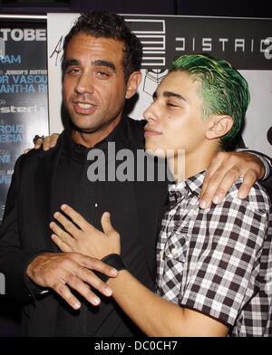 Bobby Cannavale et son fils Jake (sportifs Cannavale cheveux verts) Le Casting Society of America's 27e Artios Awards qui a eu lieu au niveau du district 36 night club - Arrivées. La ville de New York, USA - 26.09.11 Banque D'Images