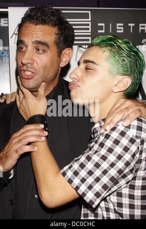 Bobby Cannavale et son fils Jake (sportifs Cannavale cheveux verts) Le Casting Society of America's 27e Artios Awards qui a eu lieu au niveau du district 36 night club - Arrivées. La ville de New York, USA - 26.09.11 Banque D'Images