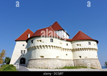 Veliki Tabor, forteresse et musée dans le nord-ouest de la Croatie, datant du 12e siècle Banque D'Images