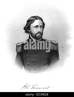 Années 1860, le général de division John C FREMONT SOLDAT AMÉRICAIN EXPLORER POLITICIEN AMÉRICAIN SERVI DANS LA GUERRE ET DE LA GUERRE CIVILE AMÉRICAINE Banque D'Images