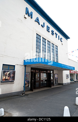 Majestic cinema art déco bridgnorth Banque D'Images