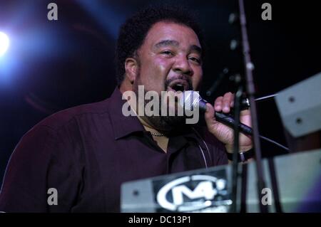 Fichier- La Haye, Pays-Bas. 9 juillet, 2005. George Duke en prestation au North Sea Jazz Festival à La Haye le 9 juillet 2005. George Duke, musicien de jazz, meurt âgé de 67 ans. Dpa : Crédit photo alliance/Alamy Live News Banque D'Images