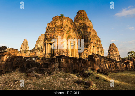 Pre Rup ruines à Angkor Wat, Siem Reap, Cambodge Banque D'Images