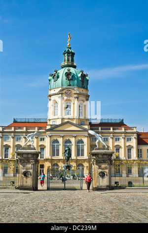 Château de Charlottenburg - Palace Charlottenburg à Berlin, Allemagne Banque D'Images