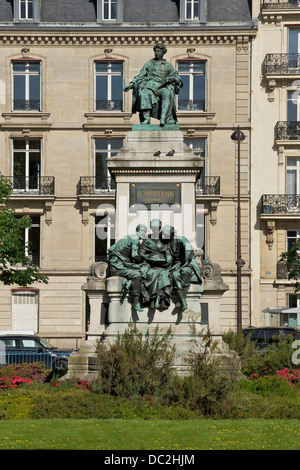 Monument à Alexandre Dumas (père), Paris, France. Banque D'Images