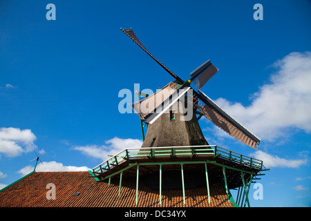 L'Europe, Pays-Bas, Hollande du Nord, Zaandam, Zaanse Schans, Banque D'Images